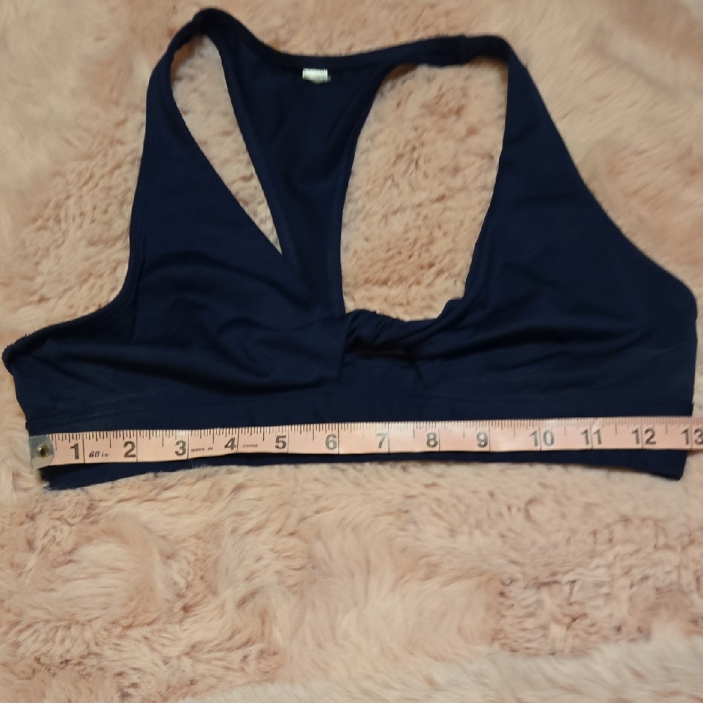 PINK Victoria's Secret Navy Sports Bra